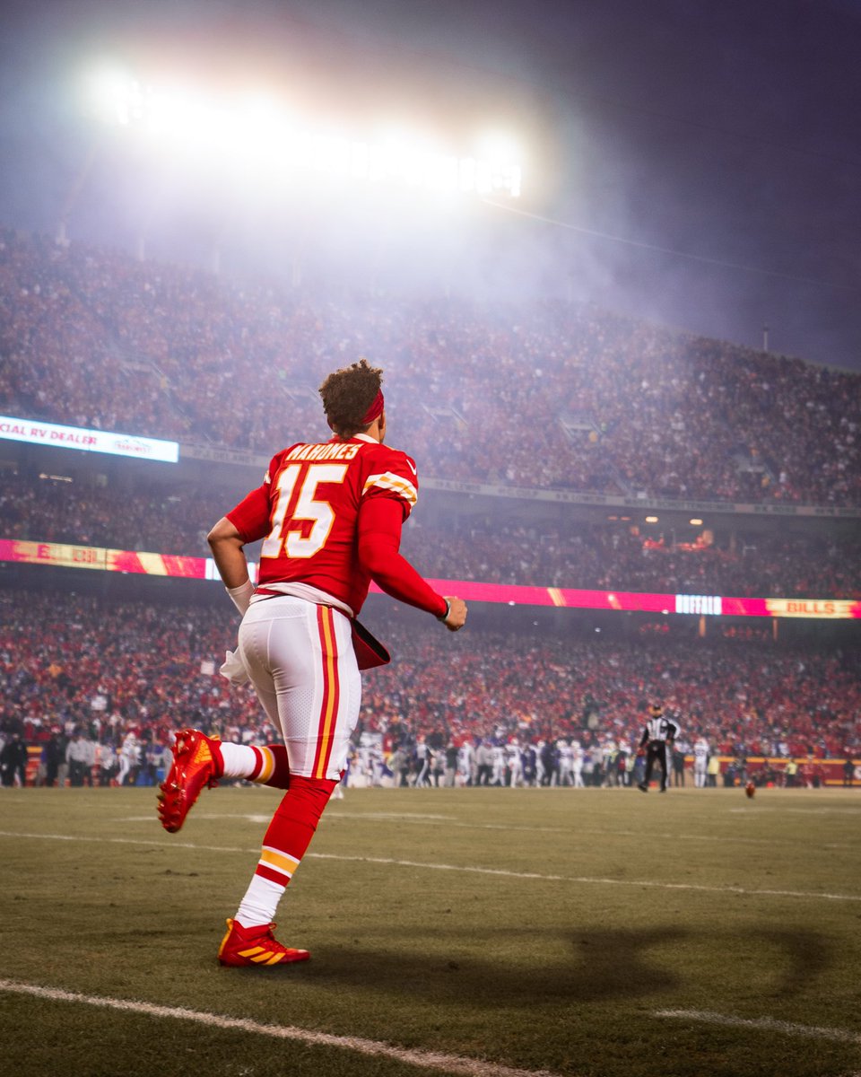 Super Bowl appearance on the line, in Patrick Mahomes we trust.