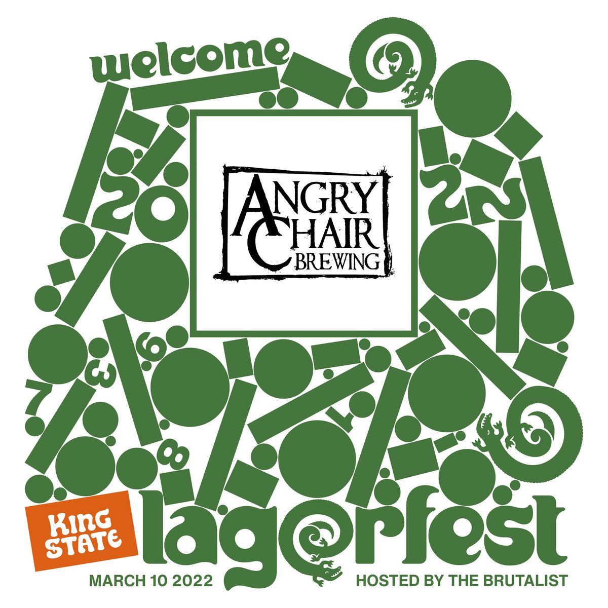 BREWERY ADDED! The local legends <a href="/angrychairbeer/">Angry Chair Brewing</a> SO STOKED! Tickets live. KSLAGERFEST.COM YUH c U soon homies. #KSLAGERFEST