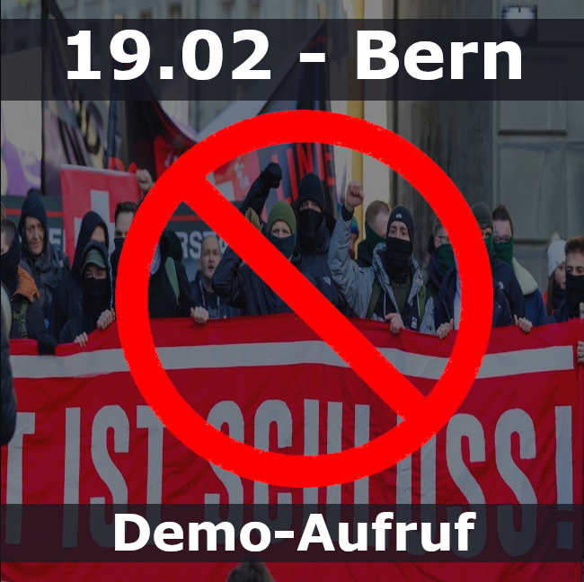 ag_bern's tweet photo. Am 19. Februar plant das Aktionsbündnis Urkantone eine nationale Demonstration. Der Ort ist noch unbekannt – vorerst wurde eine Bewilligung für Zürich eingereicht. Falls es #Bern wird, rufen wir zu einer antifaschistischen Demonstration auf #antifa
https://t.co/gE8UZ6Fr11 https://t.co/Dg8DuIJUyu