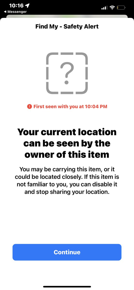 mxrinnaa2's tweet image. got this notification last night after we went to the gym, told my bf to check his car for any AirTags. he didn’t find any, this morning he woke up to his car being stolen. Be careful and always check your car you don’t know where people be hiding things at in order to track you