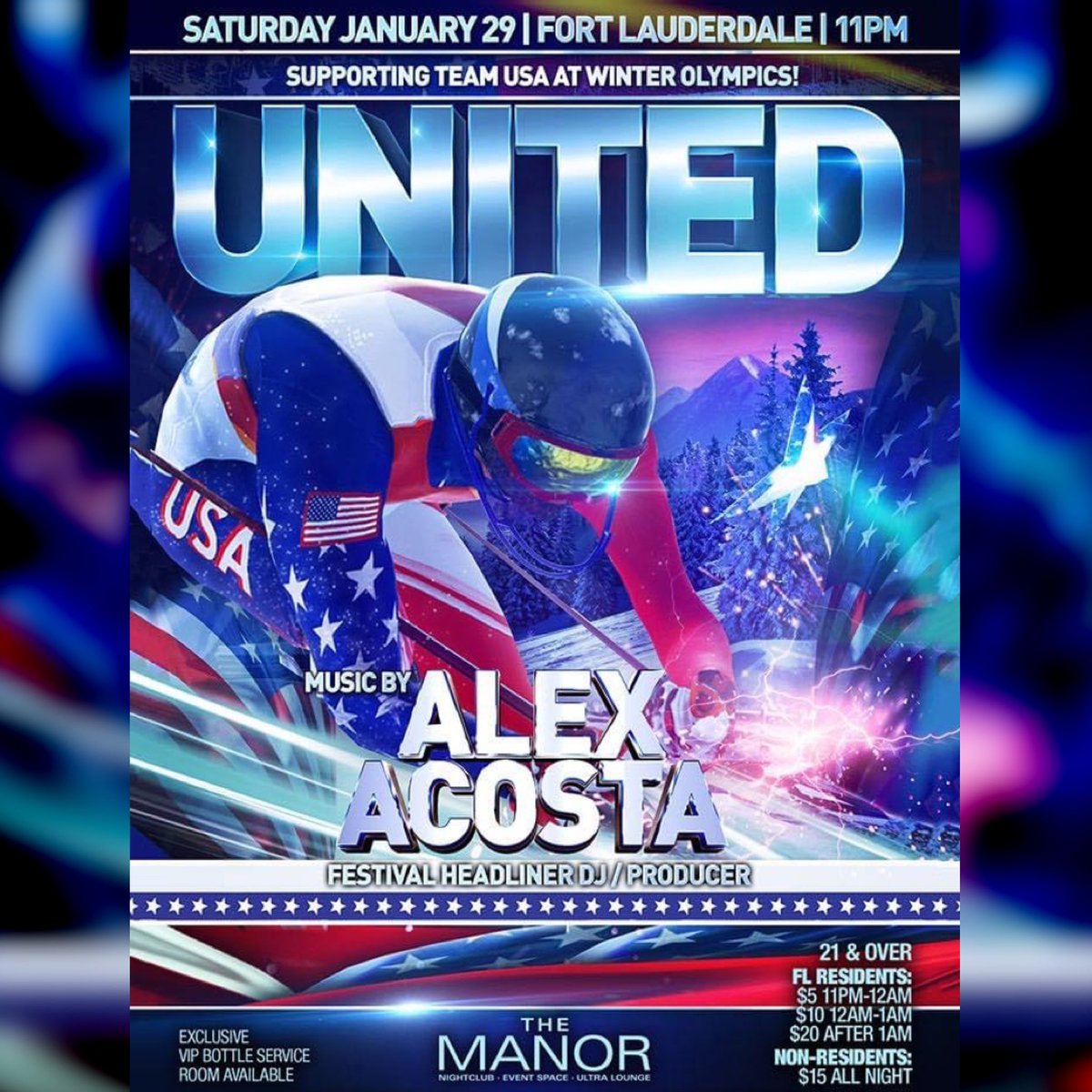 DJAlexAcosta's tweet photo. Fort Lauderdale, tonight we have a date at the Manor! Get ready for it, I’m ready to bring the beats! See you soon!

@themanorcomplex https://t.co/MX3SiLiJdj