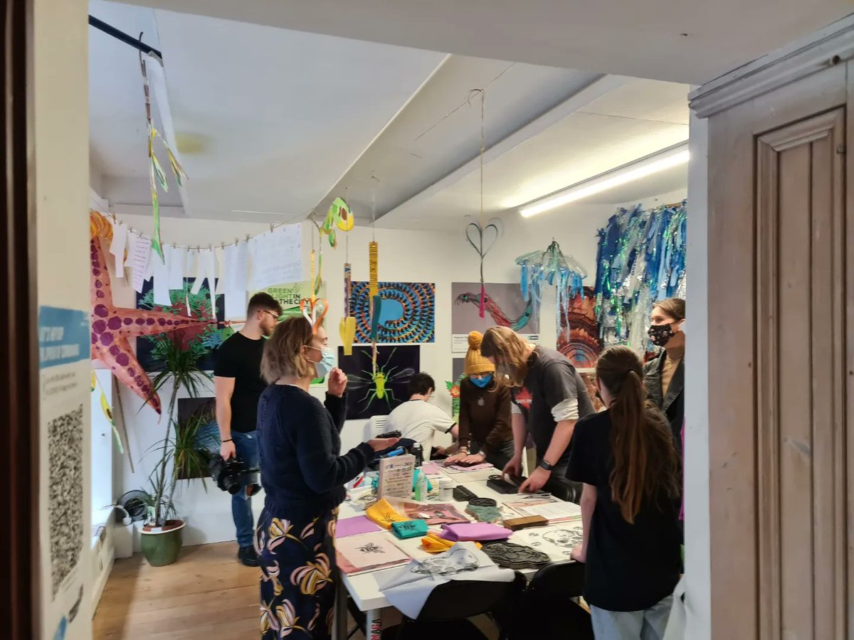 GreenLightNottm's tweet photo. Such a brilliant, packed day of fascinating workshops today, thank you to everyone who's been involved. This Sunday is sadly our last day or regular service... for now! Then we'll be back to open Light Night on February 4th, and we hope to return in the near future in a new space https://t.co/v7aZgBr9jd
