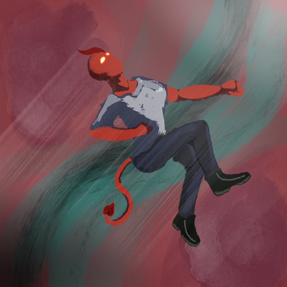 Crowleyk0h's tweet photo. When you're a fallen, everyone thinks it was one big event. But the truth is, when you start, you never stop falling. #ocart #demonoc #originalcharacter #writeroc #demonwriter #shipperfromhell #demonart https://t.co/TxNV9CSLQp