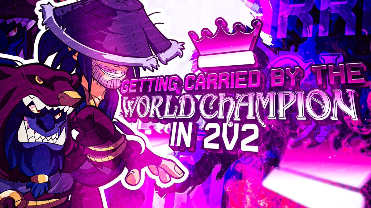 Evaqs's tweet image. Thumbnails — 🎥

Working with @simpLetastico on thumbnails and this is the style direction going forward!

Portfolio: behance.net/evaqs