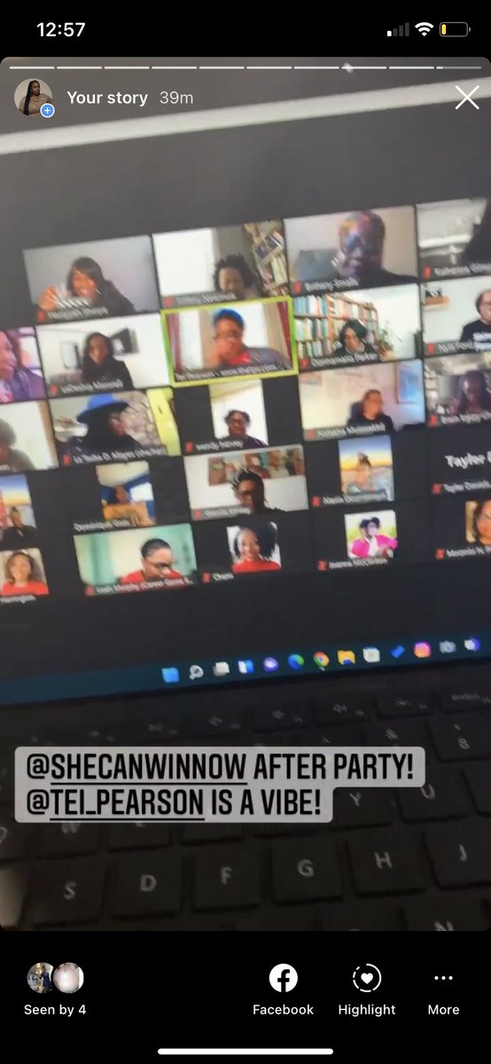 OnPoint24_7's tweet photo. OMG, didn’t know how much I needed and miss my sisters.  The @SheCanWinNow #SCWSCBrunch after party is a WHOLE vibe! 💪🏾👏🏾 @_DomMiller @ladaysha_m #NylaFord congrats ladies. Jas, I ❤️ you.  In the words of @CherelleParker9 #BlackGirlGritGrit

 #SCWSCBrunch #shecanwinbrunch https://t.co/rM9TMJ74XF