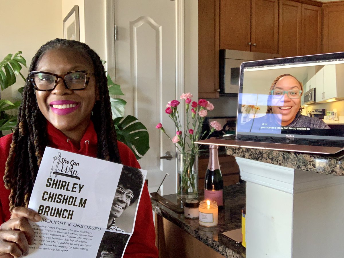 1ericasavage's tweet photo. ๐ฃ๐ฃ๐ฃShout out to @shecanwinnow and founder Jasmine for a phenomenal #SCWSCBrunch today! The virtual awards ceremony, brunch and after party was nothing short of excellent and the #VIP swag was haute!!! Blessings on a well earned retirement Jas! #SheCanWin #brunch #Saturday https://t.co/d1P9UdYf2c