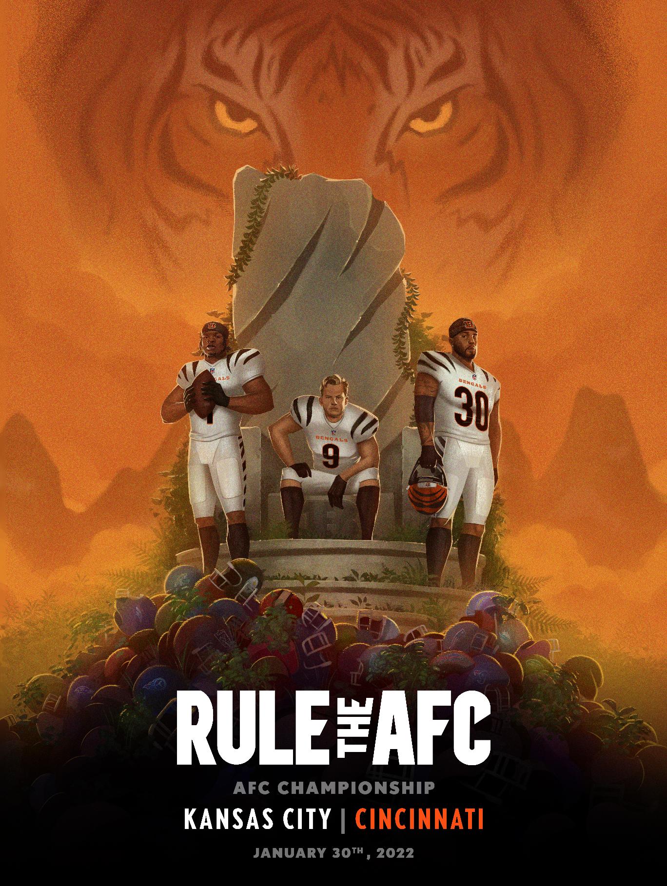Cincinnati Bengals on X: '#RuleTheJungle ➡ Rule The AFC (