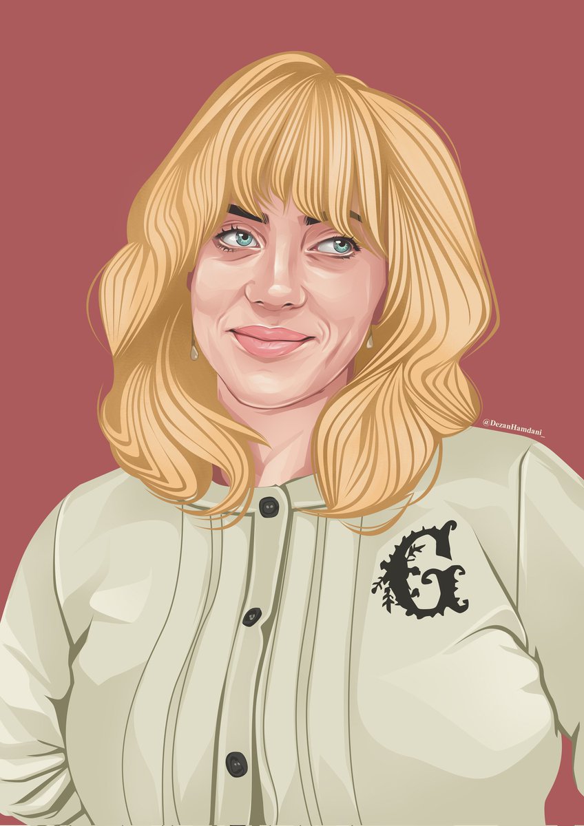 DesignPotrait's tweet image. My Billie :3
.
.
.
#Billlie #BillieEilish #BillieXAdobe #vectorart #cartoon #potrait #deign #Photoshop #commissionsopen