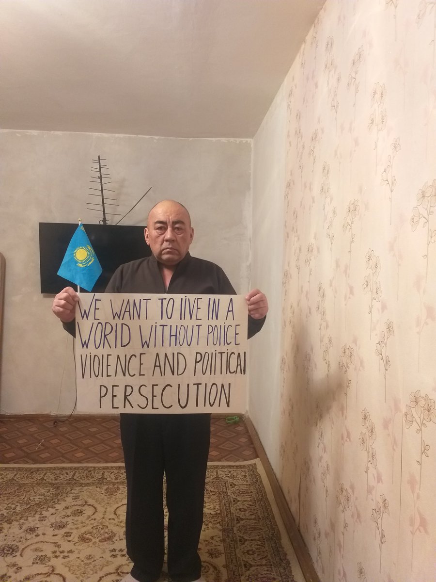 #ActivistsNotExtremists
#Kazakhstan
#Kazakhstanprotests
   Мы хотим в мире без полицейского насилия и политических преследований.