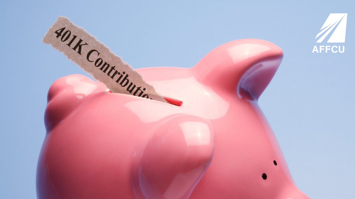 SoarionCU's tweet photo. Many American workers save for retirement with a 401k plan. If your job offers a 401k plan as a benefit, it’s important to take advantage of it and learn how to maximize the money you are putting into it.
#401k #goaffcu #financialtips #personalfinance https://t.co/WuQPKmzmGo