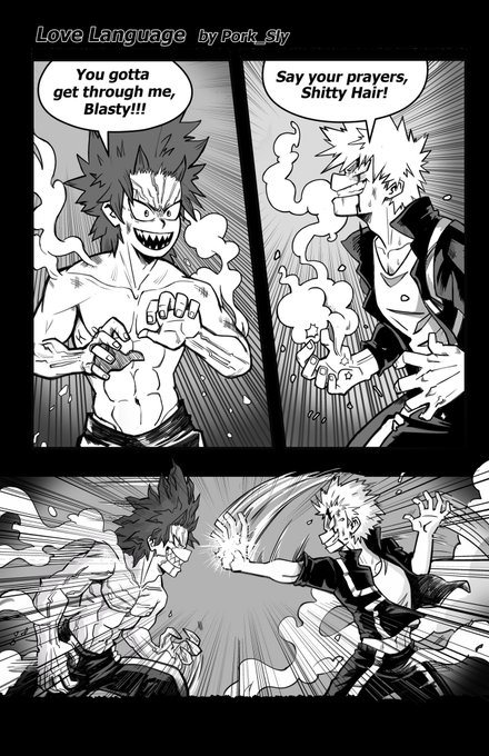 KRBK - Just a one page comic because I love when they spar.❤️ 