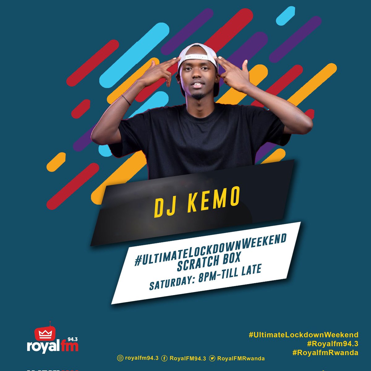 RoyalFMRwanda's tweet image. This party don&apos;t stop.... 💃🕺🔥📣📣📣...... #ScratchBox with @krissvicc
#DjOver  &amp;amp; #DjKemo  
#943RoyalFM