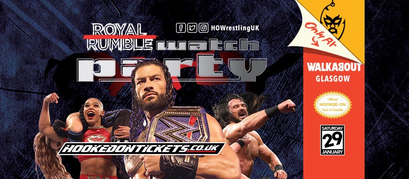 Walkabout Glasgow (@glasgowwalkie) on Twitter photo Here we go!! Another massive night with <a href="/HOWrestlingUK/">Hooked On Wrestling</a> as we show Royal Rumble live! #RoyalRumble #WWE #WWEGlasgow Here we go!! Another massive night with <a href="/HOWrestlingUK/">Hooked On Wrestling</a> as we show Royal Rumble live! #RoyalRumble #WWE #WWEGlasgow
