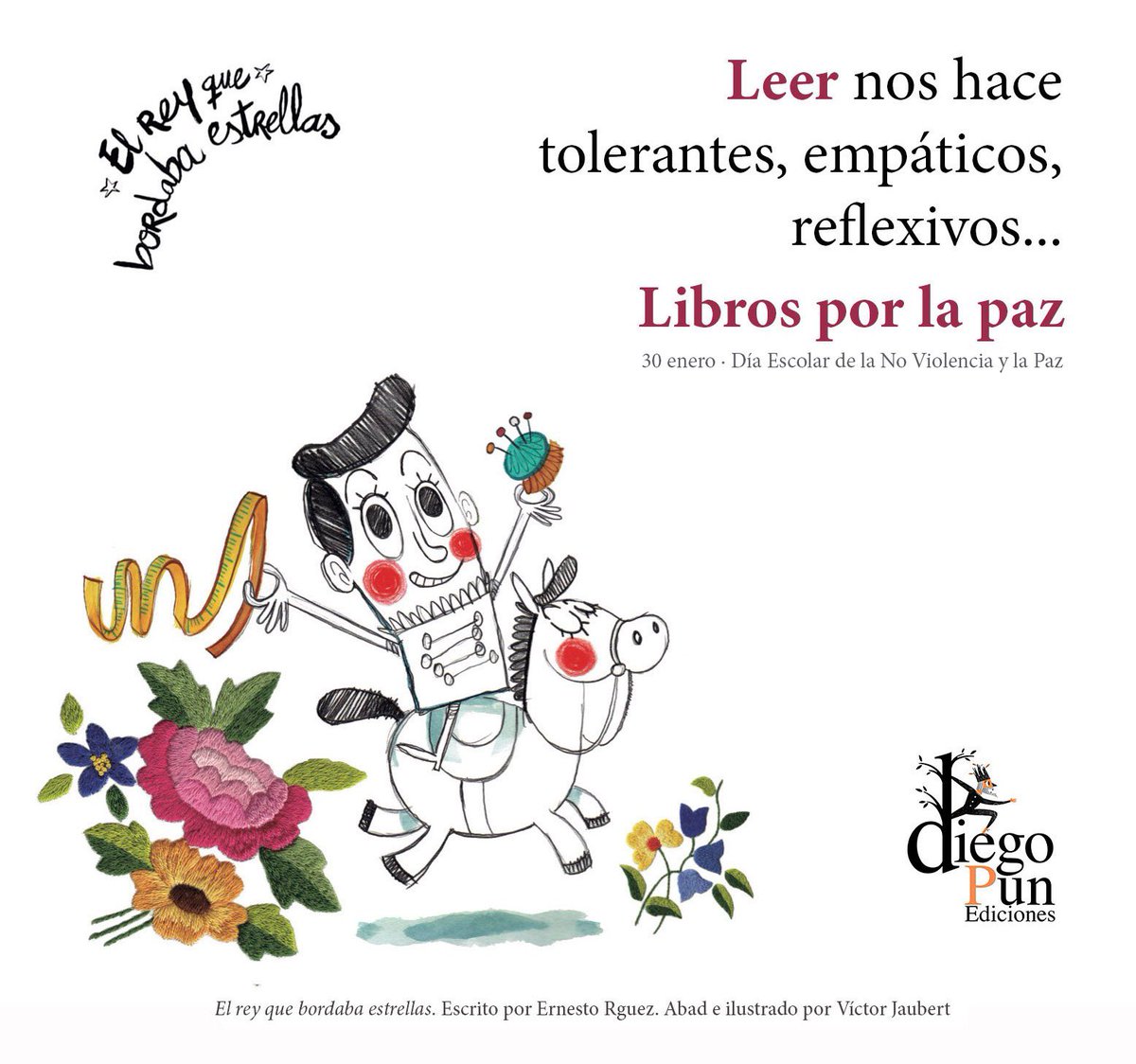 Leer nos hace tolerantes, empáticos, reflexivos... 
Libros por La Paz 

#DiaDeLaPaz #Literaturacanaria <a href="/ErnestoRabad/">Ernesto R. Abad</a>