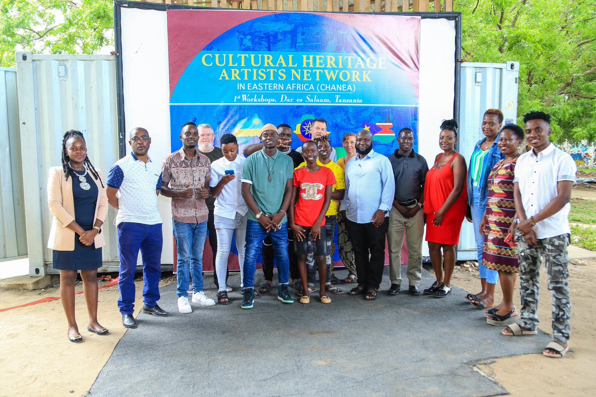 urithiwetutz's tweet photo. An audio song by #CHANEA to promote #heritage in #EastAfrica is now on; listen it here https://t.co/nnsYexkMZi . Do also stay tuned for the video. Thanks to our supporters @BritishArts @DCMS @univofstandrews @UdsmOfficial @nafasiartspace @GCRFstandrews @EarthSciStA @Archaeo_UDSM https://t.co/IoxfgAIetT