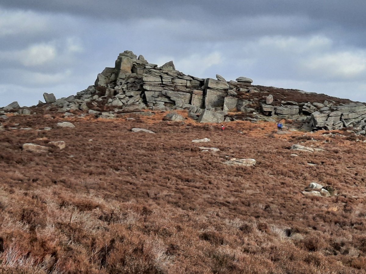 This is Over Owler Tor, a superb exposure of Millstone Grit near Surprise  View in the #peakdistrict #WAWAW