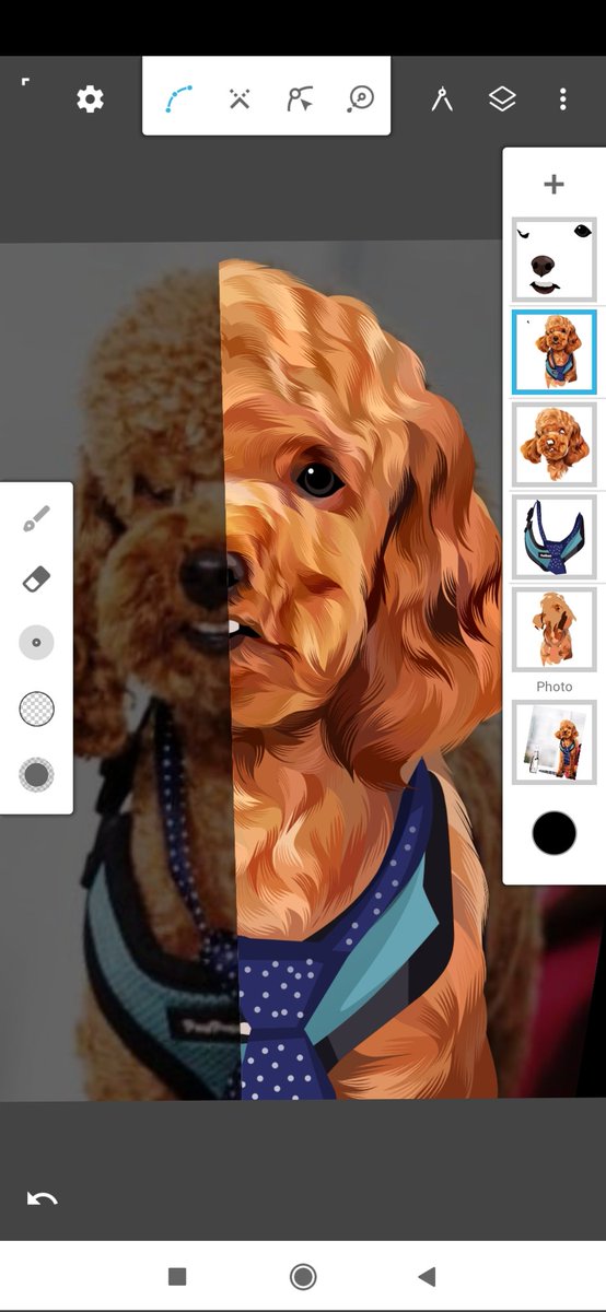 DesignPotrait's tweet image. Commision Curly dog 👍😘
If you interested, DM me
#Pets #dogs #illustration #vectorart #vector #digitalpainting #artistjobs #artists