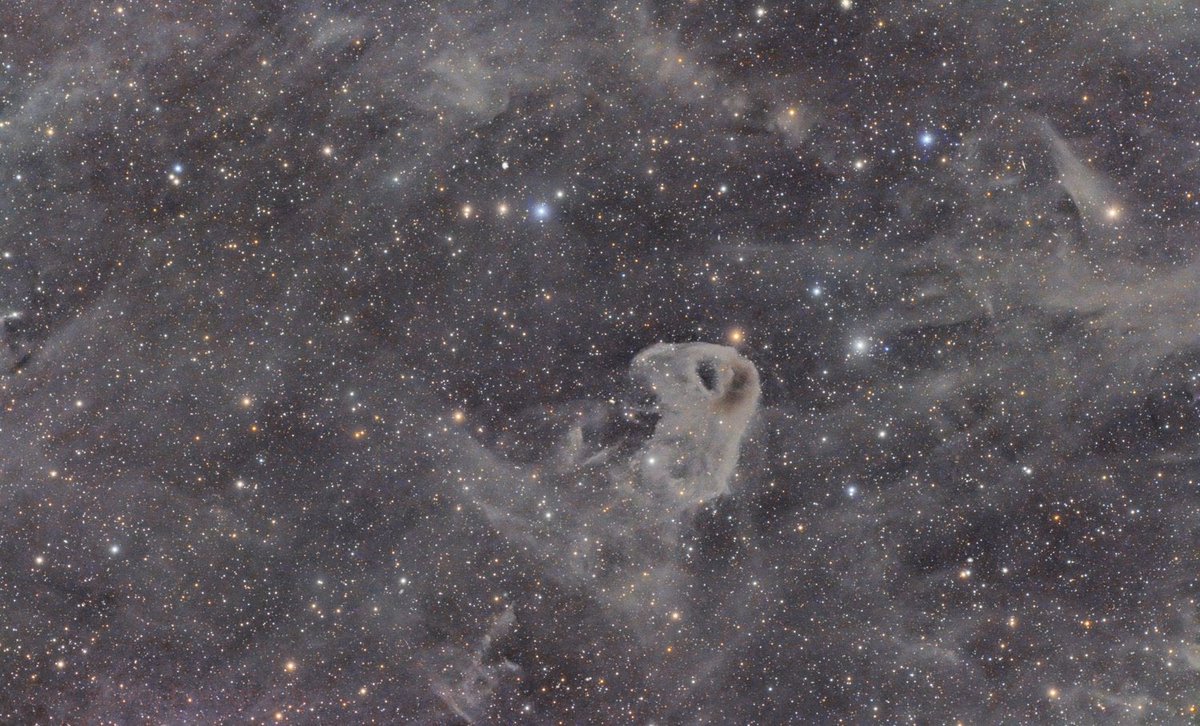 Baby Eagle Nebula (Lbn 777)           Qhy 268c
Apt for acquisition,alligned and stacked with ccd_stack 2 and processed in Pixinsight.
EQ8_PRO Mount,
Tak FSQ-85EDX f/5.3 telescope ,
SG-4 standalone autoguider and a Borg50 guidescope

Copyright: Cosar Catalin Daniel