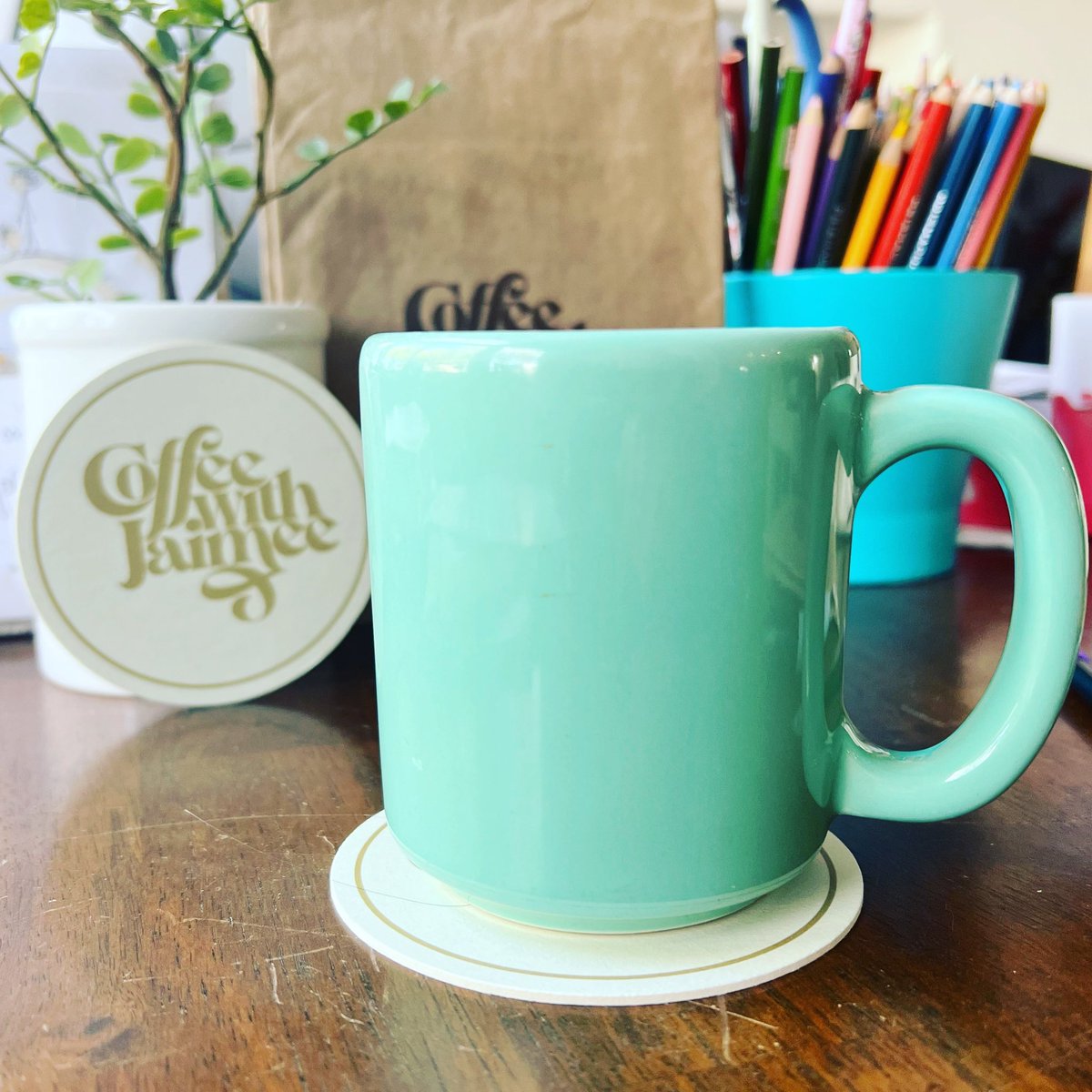jaimeejaimee's tweet photo. If you’ve been following my new podcast, Coffee With Jaimee–A Show About Getting Unstuck, this is the “mug memory I shared on Episode 4!
https://t.co/tmnp3ESQYV
✏️☕️🥰
#coffeewithjaimee #mugmemories
#showyourwork #tinychallenges https://t.co/RBGqa3m0US