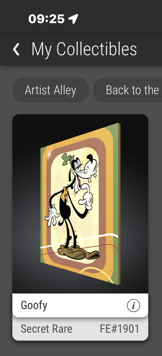 srleadjb's tweet photo. Feeling blessed to have sniped these mints today! Walt Disney’s Birthday 1901 Goofy and Donald Ducks birthday 634 (June 1934) Let’s go 🚀 @Disney family! @veve_official #veve #disney #googy #donaldduck https://t.co/01ahEeKHsA