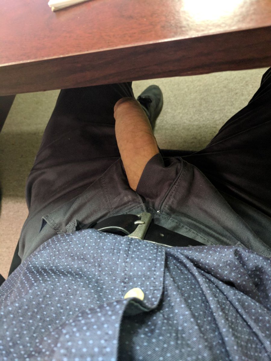 NudeMe20's tweet photo. What you do when you're alone in the office. 

#dickpic #dick #boudoir https://t.co/WuXkW9fA6f