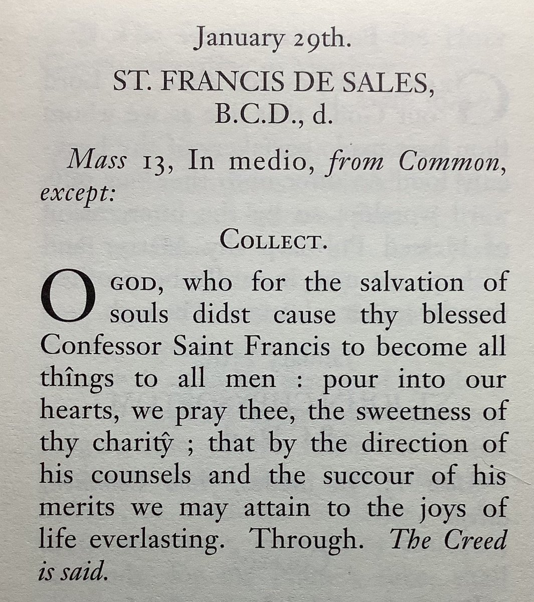 StPaulsGR's tweet photo. Feast of Saint Francis de Sales; Bishop, Confessor, and Doctor https://t.co/bySe4PXgmU