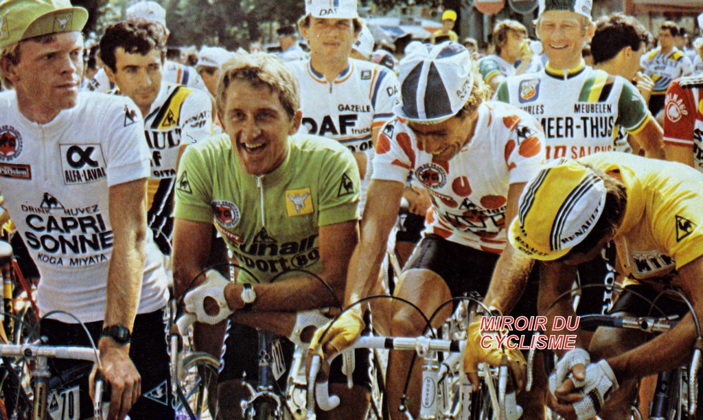 Miroir2Cyclisme's tweet photo. Vous la connaissez ? C'est l'histoire d'un mec qui raconte une blague et que Peter Winnen ne l'a pas comprise 😆

You know it ? This is the story of a guy telling a joke and #PeterWinnen didn't get it 😆

📸 MC
#TDF #TDF1981 #FreddyMaertens #VanImpe #cyclisme #cycling #ciclismo https://t.co/bcWJUQhrHt