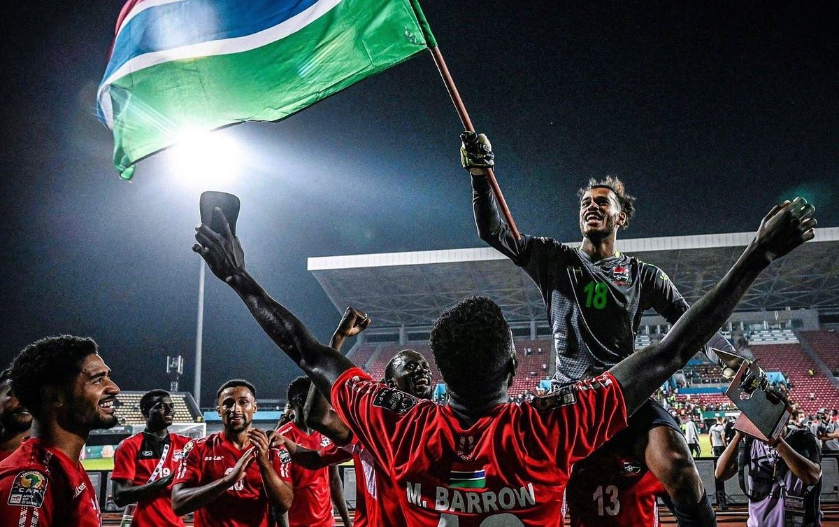 Win or loose, you have made us all proud ✊🏾 #scorpions 🇬🇲 ❤️ #AFCON2021