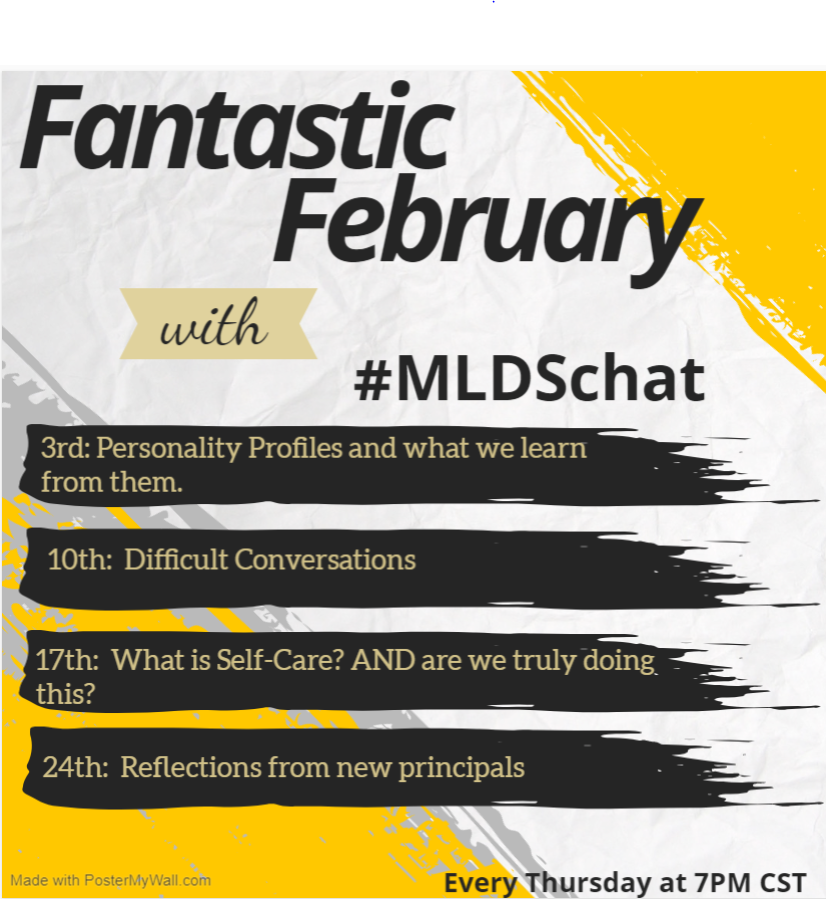 MO Leadership (@mldsleaders) on Twitter photo Join #MLDSChat this month for great learning and twitter collaboration. Every Thursday at 7 PM! Three questions/Thirty minutes. Fast and furious! <a href="/MLDSLeaders/">MO Leadership</a> <a href="/MASALeaders/">MASA Leaders</a> <a href="/MoAESP/">MAESP</a> <a href="/MOASSP/">MoASSP</a> Join #MLDSChat this month for great learning and twitter collaboration. Every Thursday at 7 PM! Three questions/Thirty minutes. Fast and furious! <a href="/MLDSLeaders/">MO Leadership</a> <a href="/MASALeaders/">MASA Leaders</a> <a href="/MoAESP/">MAESP</a> <a href="/MOASSP/">MoASSP</a>