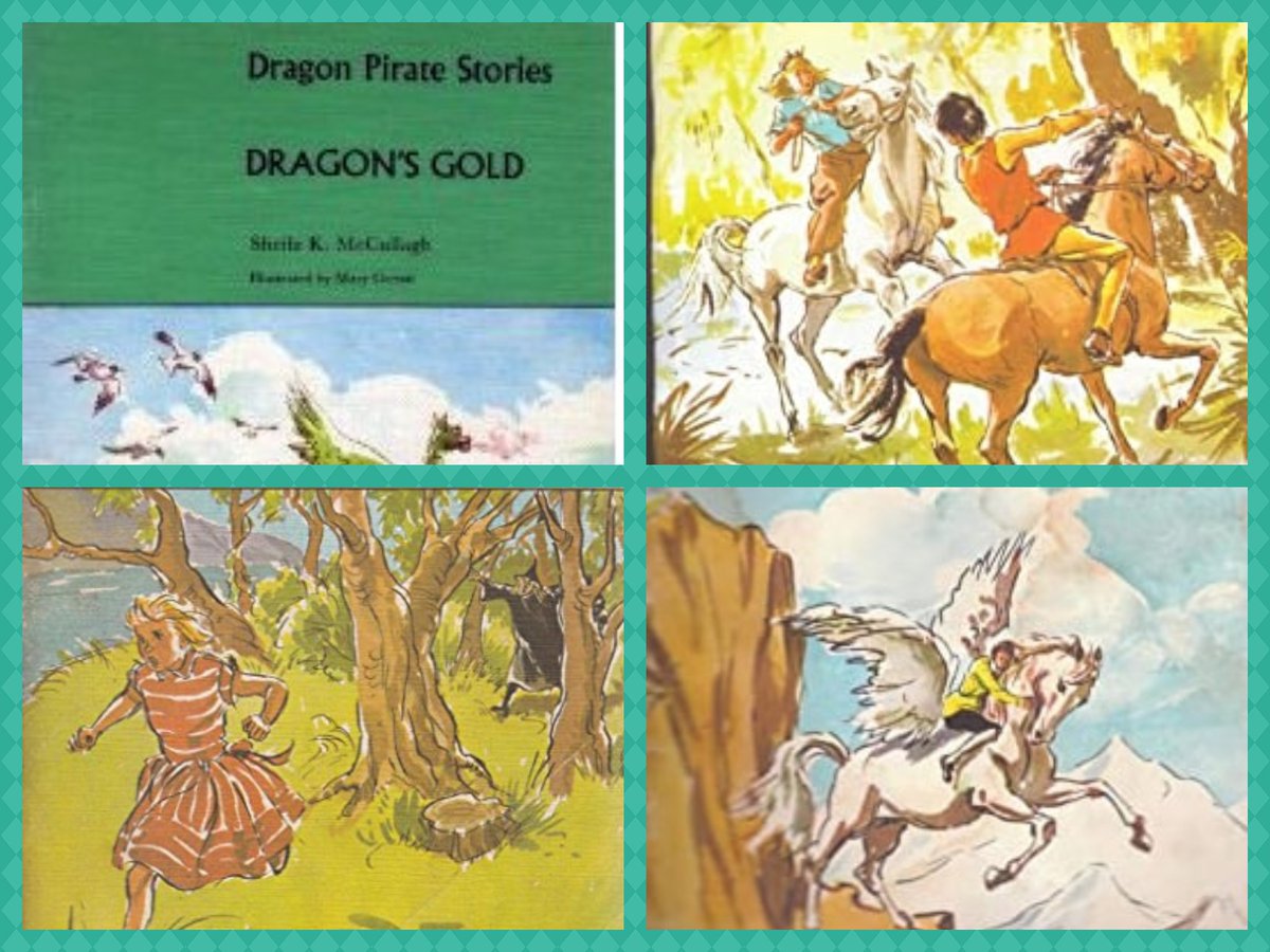 OldSchoolBooks1's tweet photo. Wonderful #bookcovers #DragonPirate Stories from Sheila K. #McCullagh , so much nostalgia for me in these covers and such beautiful #illustrations https://t.co/s1dgs3Pt6p #vintagebooks #nostalgia https://t.co/IVy8ovlvTk