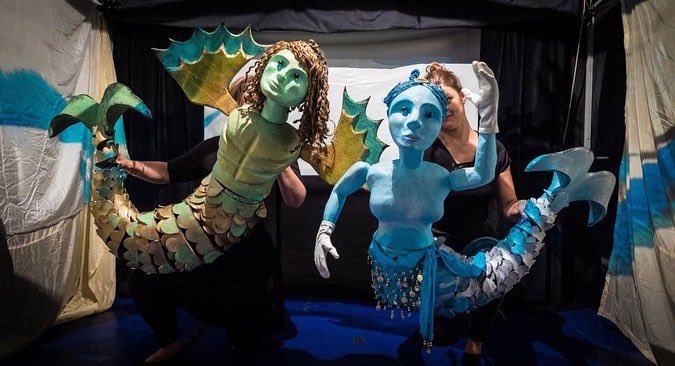 Almost at the end of #VillageHallsWeek so we’re exploring puppetry with the enchanting #IndigoMoonTheatre 🌝 

We can’t wait to have them visit Wroot Village Hall and <a href="/CafeINDIE______/">EliZ</a> this Spring Season! 🍃 

<a href="/ACRE_national/">ACRE</a> <a href="/Ruraltouring/">NRTF Rural Touring</a> 

 #ruraltouring #theatre #puppetry