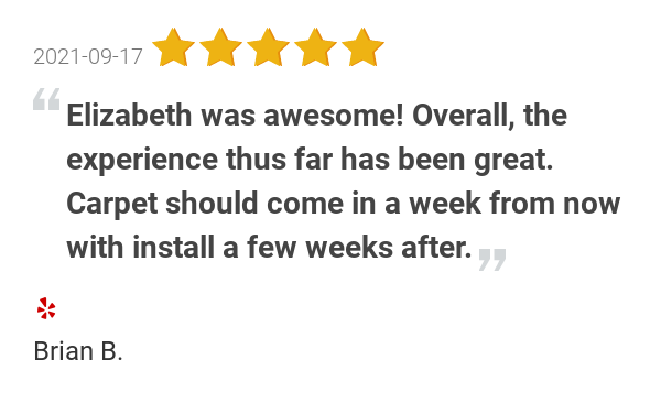 goldriverfa's tweet photo. New 5.0-star Review: "We were in desperate need of some new carpet. Ours was older, renter style, virtually no... https://t.co/7ubwNBymmq