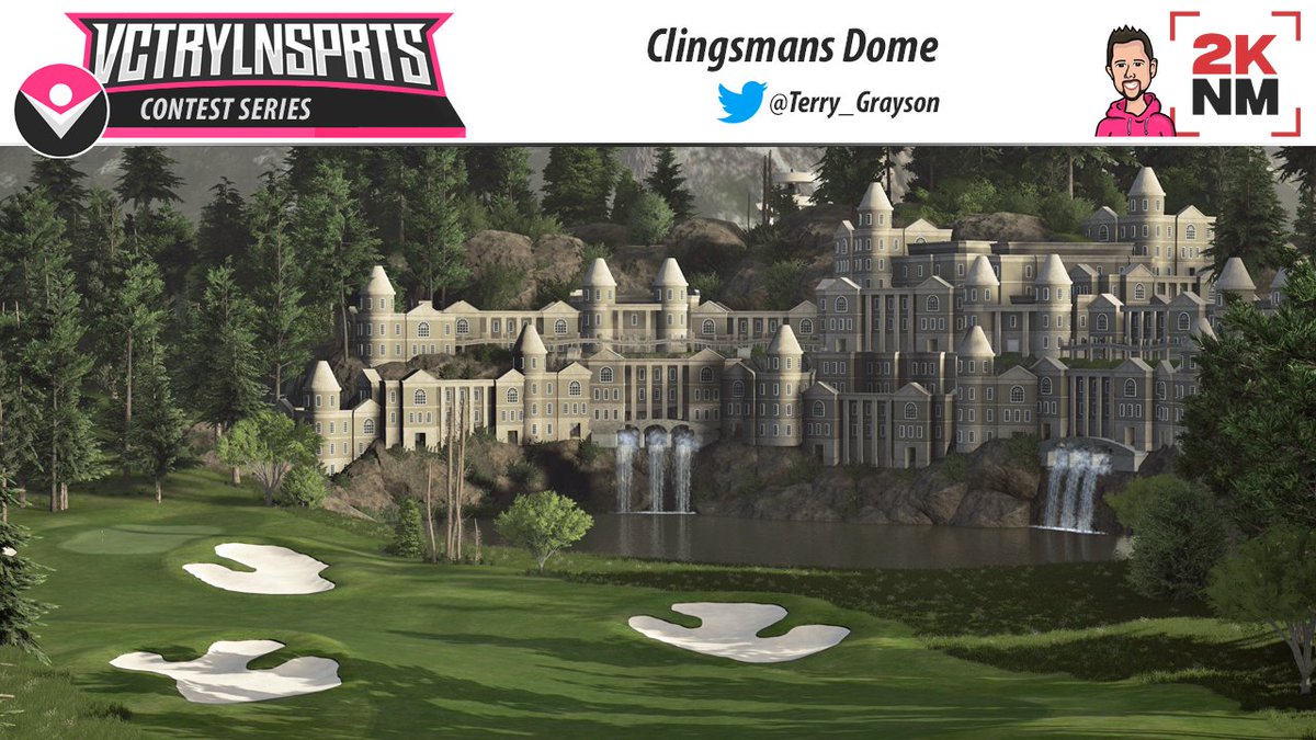 VctryLnSprts's tweet photo. Introducing Clingsmans Dome by @Terry_Grayson, one of the contestants registered for the Fantasy Golf Fanatic event in the VLS Contest Series on #PGATOUR2K21. https://t.co/7ZL7zk2P2R