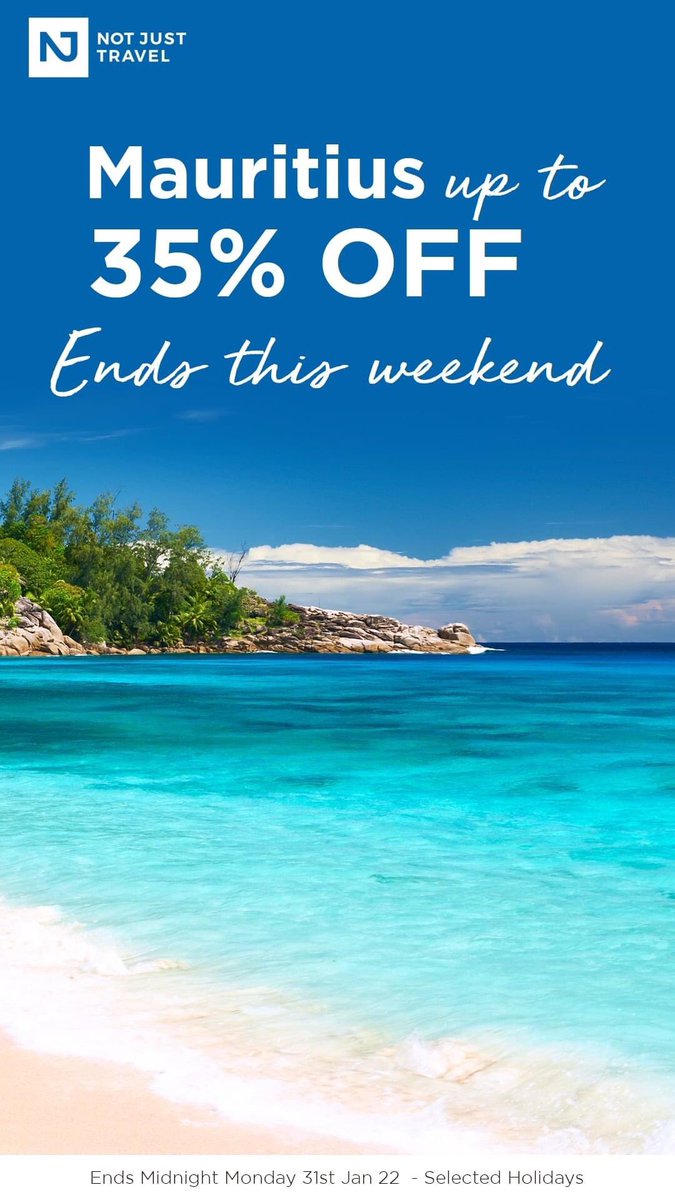 EmmaG_Travel's tweet photo. ❤️ This is just too good an opportunity to miss! 😀
#Mauritius #holiday #holidays #Travel #Romance #HoneyMoon https://t.co/3bSHGFzSy6