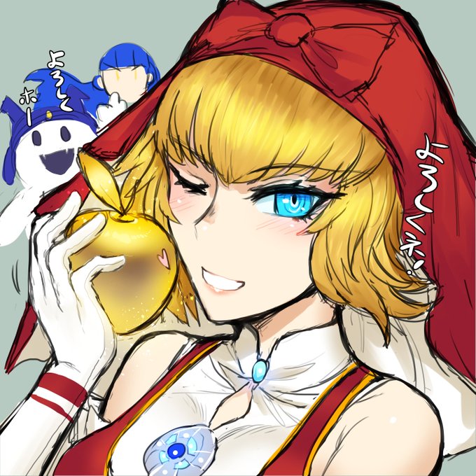 女神イズンらくがき 