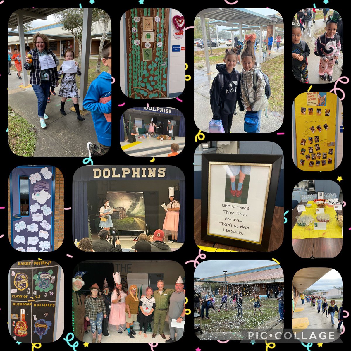 Sunrise Elementary (@sunrisevcs) on Twitter photo Sunrise was a magical place to be during literacy week! Our #oneschoolonebook was the Wizard of Oz, from read alouds to plays and parades, a fun time was had by all! There’s no place like home 🐬s! <a href="/KaniaKristina/">Kristina Kania</a> <a href="/littlestars1227/">Michele C. Brown</a> <a href="/AngelaRankin5/">Angela Richards</a> <a href="/RubenColonVCS/">Ruben Colón</a> @VCSSuperFritz Sunrise was a magical place to be during literacy week! Our #oneschoolonebook was the Wizard of Oz, from read alouds to plays and parades, a fun time was had by all! There’s no place like home 🐬s! <a href="/KaniaKristina/">Kristina Kania</a> <a href="/littlestars1227/">Michele C. Brown</a> <a href="/AngelaRankin5/">Angela Richards</a> <a href="/RubenColonVCS/">Ruben Colón</a> @VCSSuperFritz