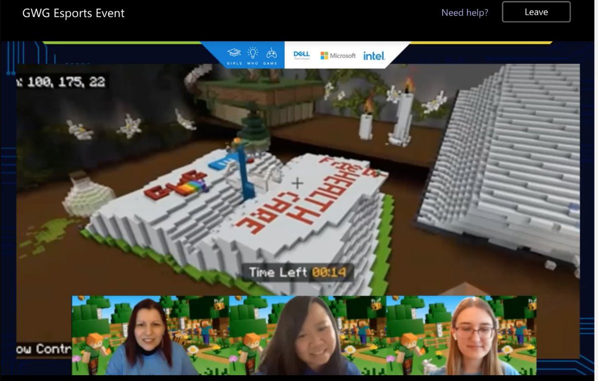 ZeliaMCT's tweet photo. #GirlsWhoGame🎮#Esports #MakeAndModel
#Code2Create: Lost Library Round 1 challenge> highlighting your #GWG journey, fun &amp; learning📚problem solving, inclusive &amp; creativity in their team build #STEM #GameOn #TransformEDU #MinecraftEDU @DellTech @MicrosoftEDU @intel @playcraftlearn https://t.co/gI3zD3C188