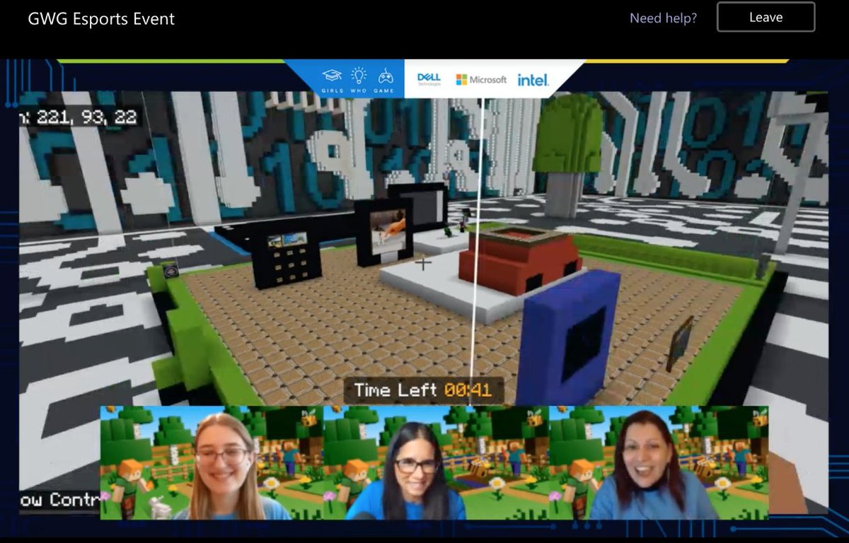 ZeliaMCT's tweet photo. #GirlsWhoGame🎮#Esports #MkaeAndModel
#Code2Create: Binary Builder Round 2 challenge> showcase the evolution of technology, accessible &amp; sustainable📚 innovation &amp; creativity in team build  #STEM #GameOn #TransformEDU #MinecraftEDU @DellTech @MicrosoftEDU @intel @playcraftlearn https://t.co/LKD6ZbQ8rM