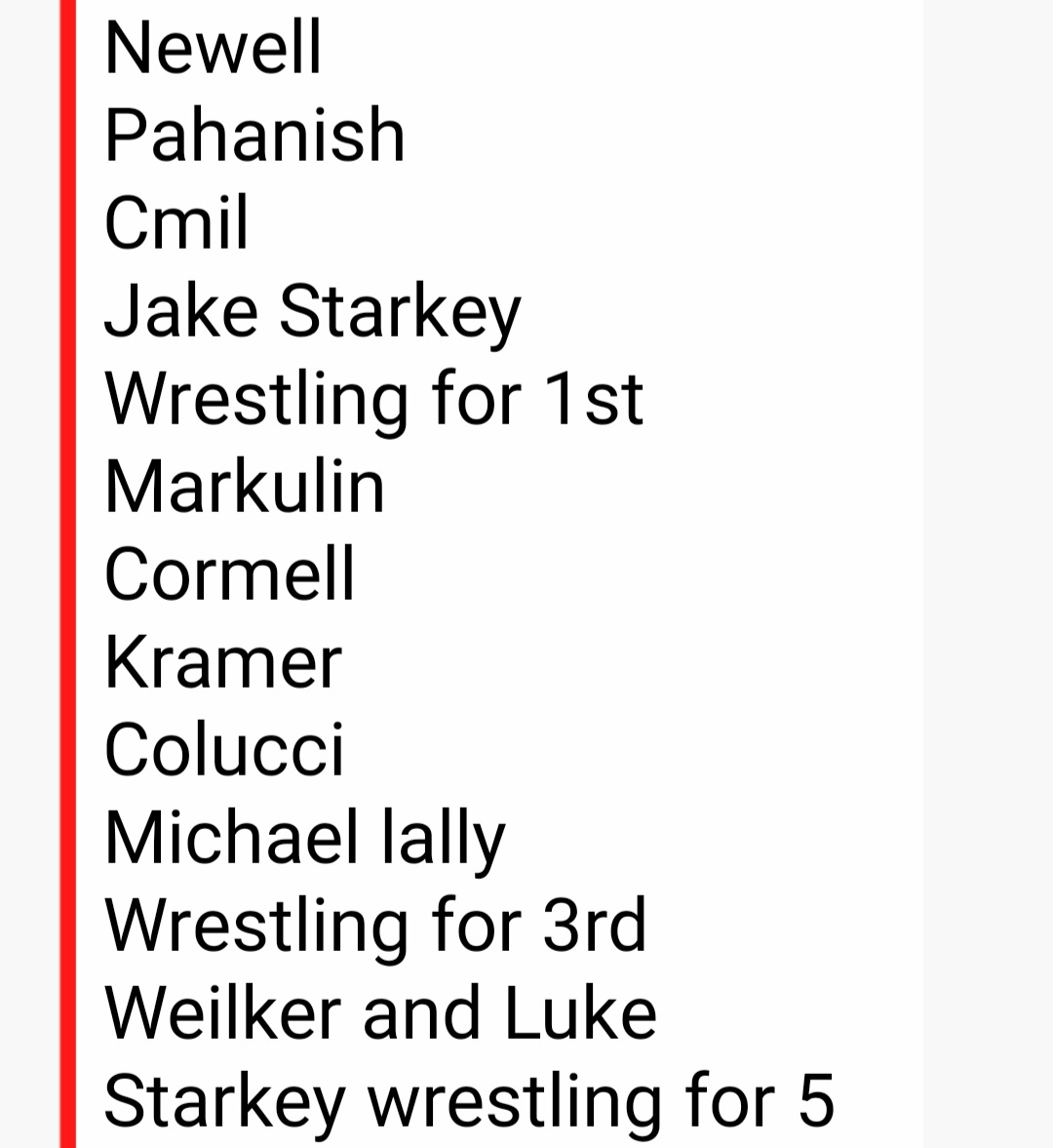 South Range wrestling updated from EOWL
