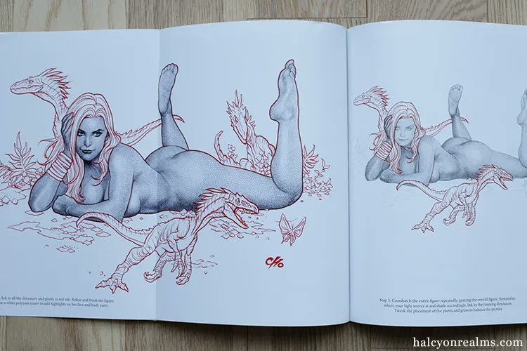 NSFW - Ballpoint Beauties – Frank Cho (2019) Art Book Review  - https://t.co/o5GgvwzD2m
#artbook #illustration #drawing #comics #FrankCho 