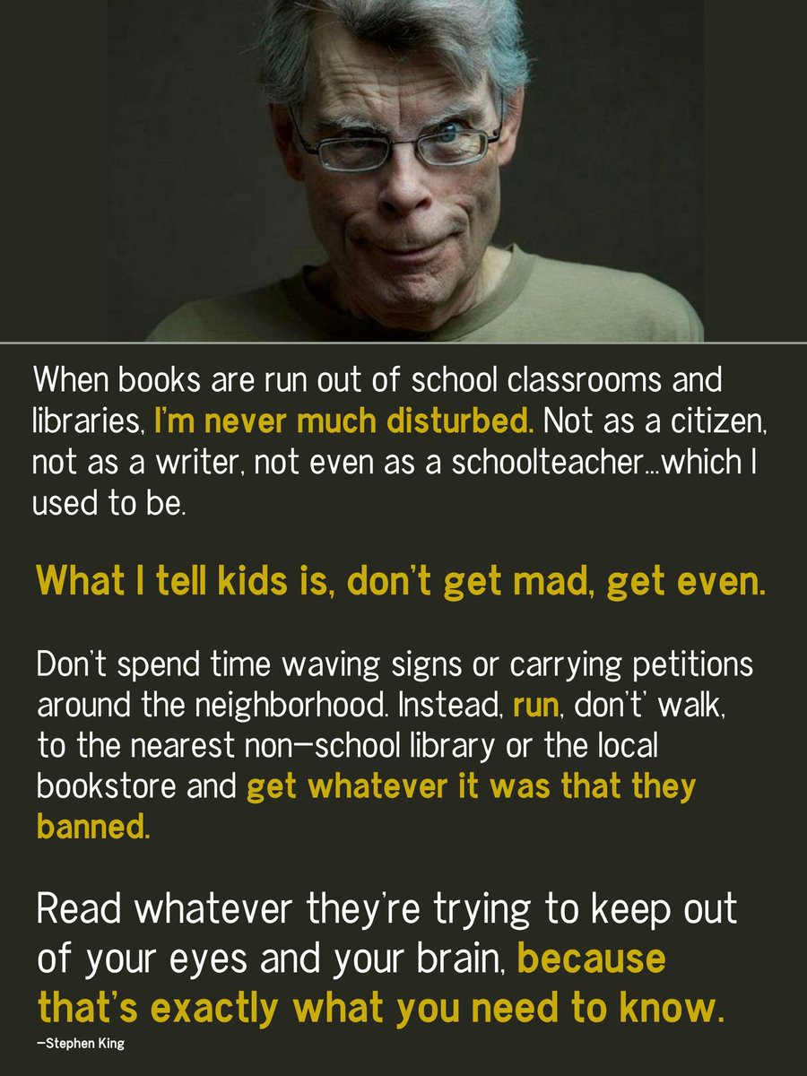 Thank you <a href="/StephenKing/">Stephen King</a>