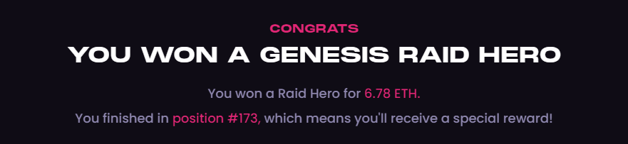 Edeth223's tweet photo. @raidparty got one! https://t.co/KhWDheRs5i