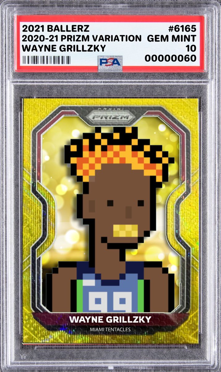 My first ever Gem mint slab 😂, thanks <a href="/AnnyongNewman/">AnnyongNewman</a>!