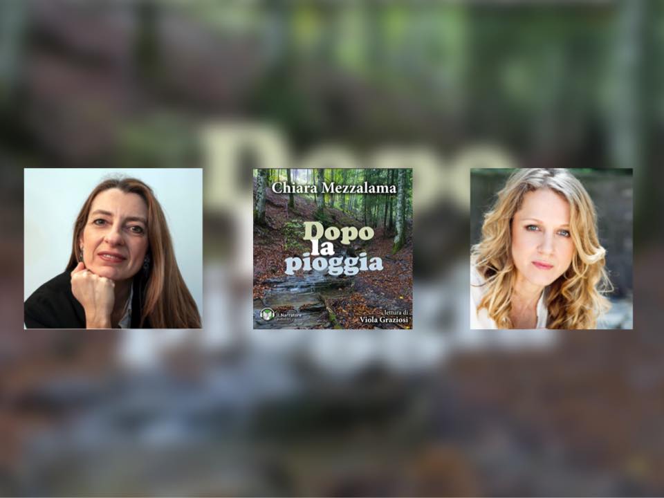 Martedì 1 febbraio, alle ore 21.00, in diretta sul canale YouTube di Prosa&amp;Prosit, Michela Valsecchi dialogherà con Chiara Mezzalama e Viola Graziosi che presentano l’audiolibro DOPO LA PIOGGIA.
Collegatevi al seguente link: lnkd.in/d6wb5V4s
per seguire la diretta.