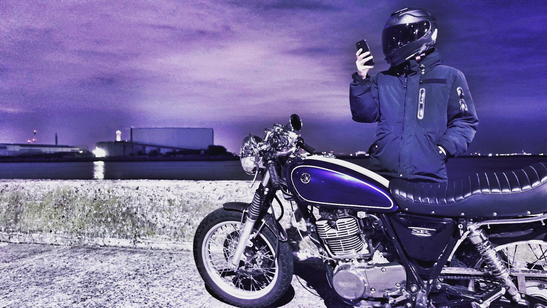 Nybo Tweet The Dark Night Sr400 Sr400 Yamaha T Co 6nxqb2kxp7 Twitter