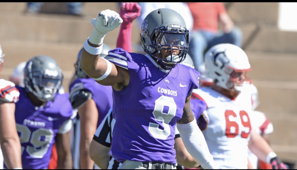 PrinceFord_'s tweet photo. Blessed to receive my first offer from New Mexico highlands! #cowboys. @JuCoFootballACE @GridironRR @JUCOFFrenzy https://t.co/4MqC5eVsJm