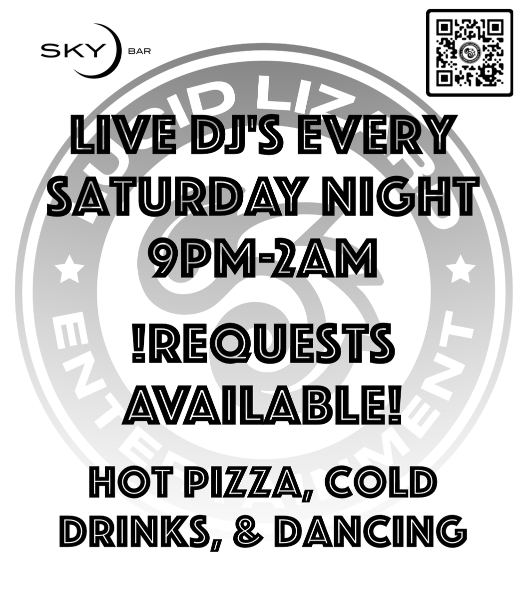 Every Saturday! come party at <a href="/skybartucson/">Sky Bar</a> @lucidlizardentertainment style! ✨⁠
No Cover⁠
21+⁠
⁠
#skybartucson #4thavetucson #tucson