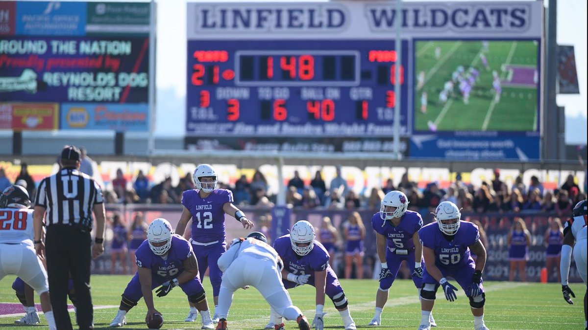 After an amazing call with @CoachLyons6 i’m so grateful and excited to receive my ninth offer from Linfield University!!! <a href="/CoachRombach37/">Phil Rombach</a> <a href="/LinfieldFB/">Linfield Football</a> <a href="/CoachMcKinney20/">Lorenzo McKinney</a> <a href="/AndySchell23/">Andy Schell</a> <a href="/RylandSpencer/">Ryland Spencer™</a> <a href="/BrandonHuffman/">Brandon Huffman</a> <a href="/BellevueFB/">Bellevue Wolverines Football Family</a>