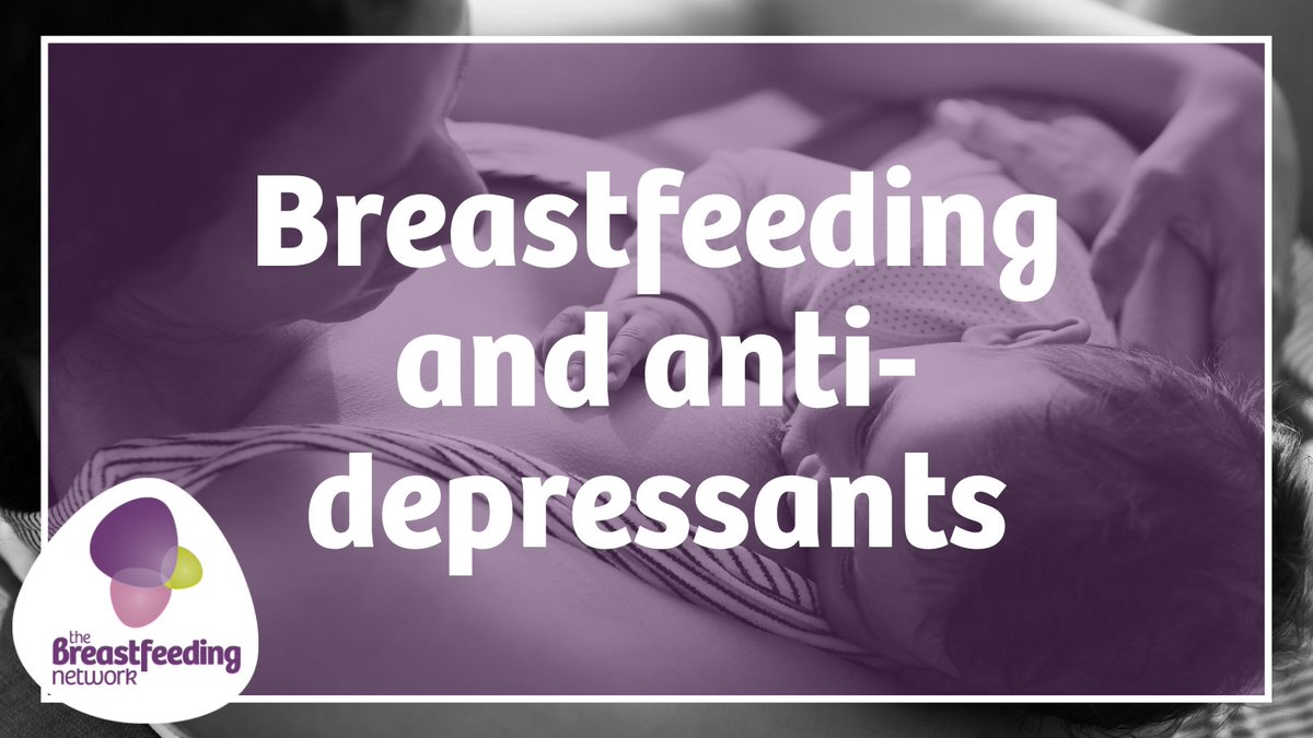 Following concerned enquiries after the recent <a href="/bbceastenders/">BBC EastEnders</a> storyline, this is a reminder that there are antidepressants which are safe to take while breastfeeding:
breastfeedingnetwork.org.uk/antidepressant…
(1/2)