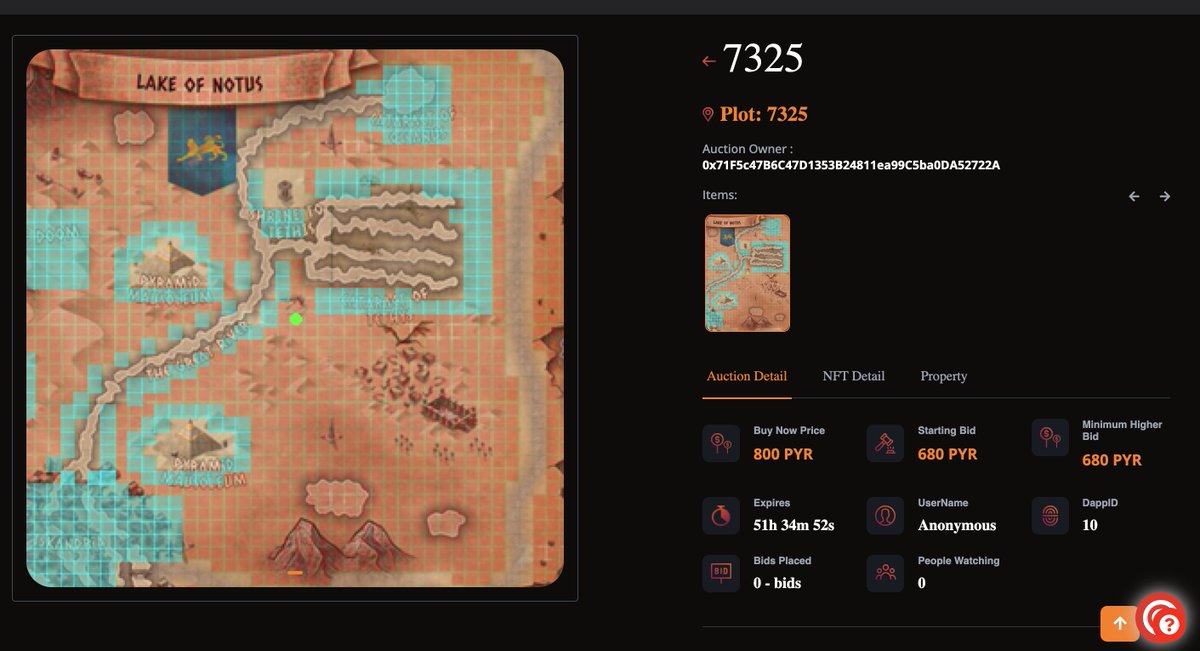 Before there was PYR, it all started with vulcanverse land. That's my